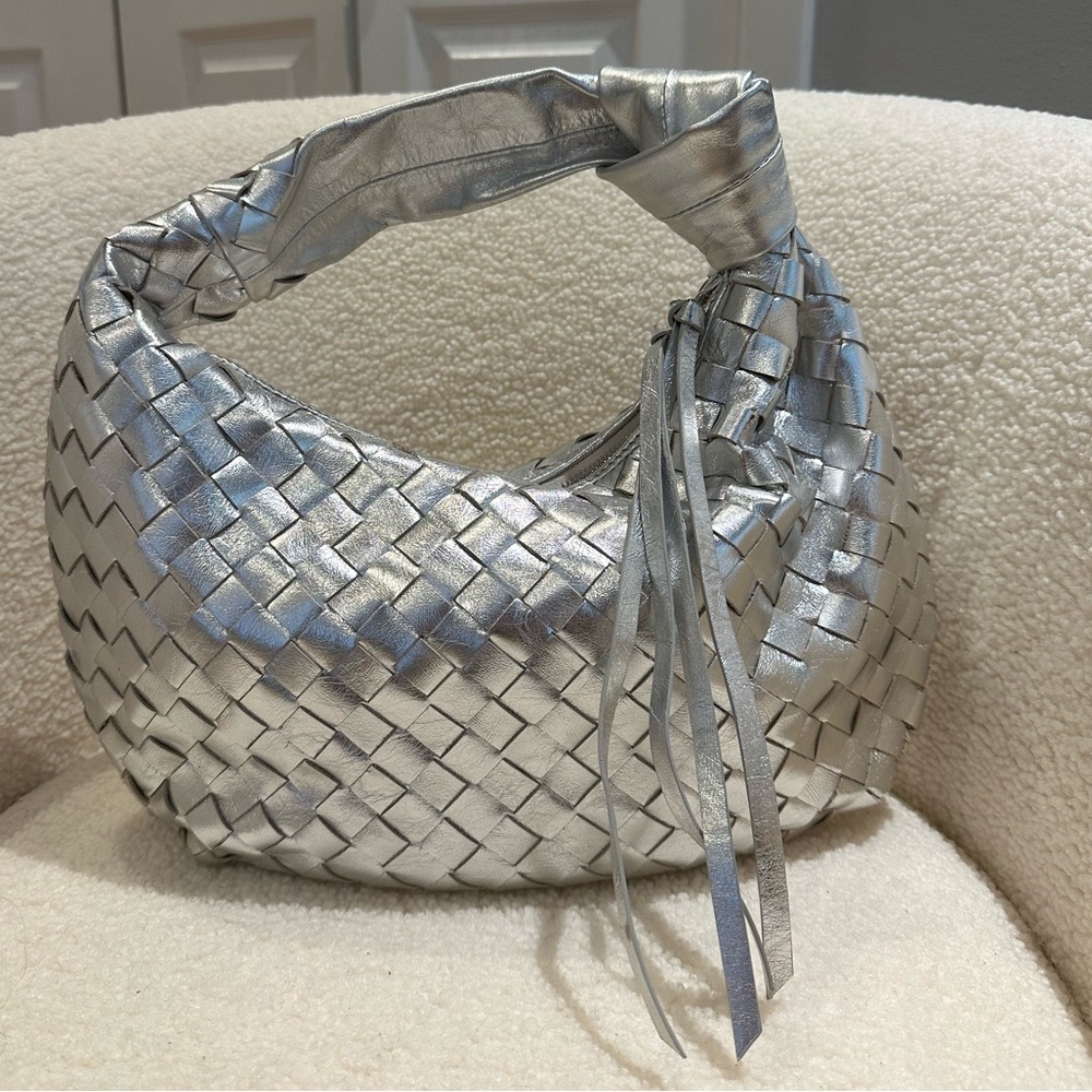 Woven Leather Bag